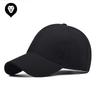 Volume Polyester Light Plate Solid Color Baseball Cap Couple Curved Brim Cap Sun Hat Men's Summer Tide