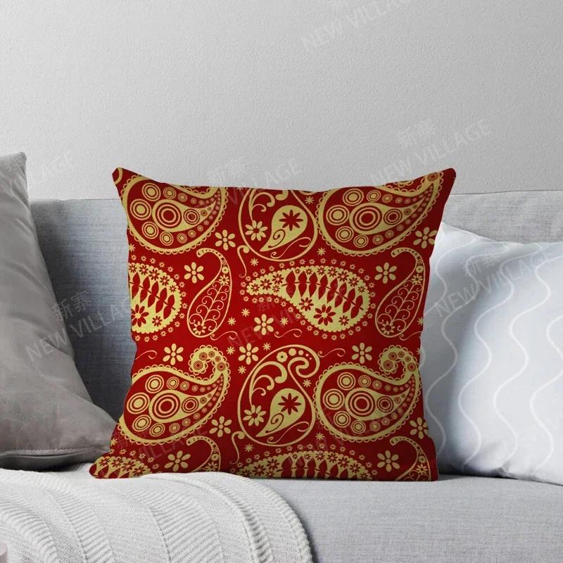 Осенний Домашний Декор Осень Гостиная Наволочка для Подушки Диван Бохо Чехол на Подушку Марокко