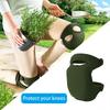 2 Pack Gardening Knee Pads Soft Comfort Kneeler Knee Protective Cushions Ultra Thick Memory Foam Anti-slip Adjustable Knee Braces Kneepads for