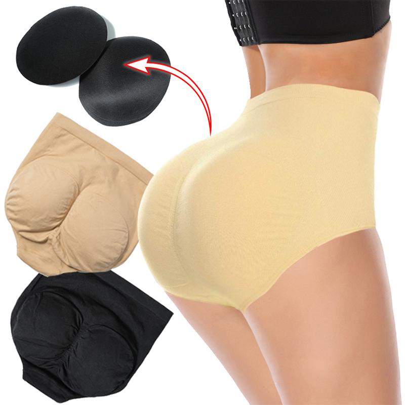 Женские трусики с подкладкой для ягодиц с пуш-апом, формирователь тела, усилитель бедер, нижнее белье, трусы, корректирующее белье, трусы с поддельной подкладкой для задницы, трусы