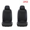 2 шт. Дышащая подушка на сиденье из ледяного шелка с маленькой талией, автомобильная накладка, универсальные подушки, летний чехол на автомобильное сиденье, черный, автостайлинг
