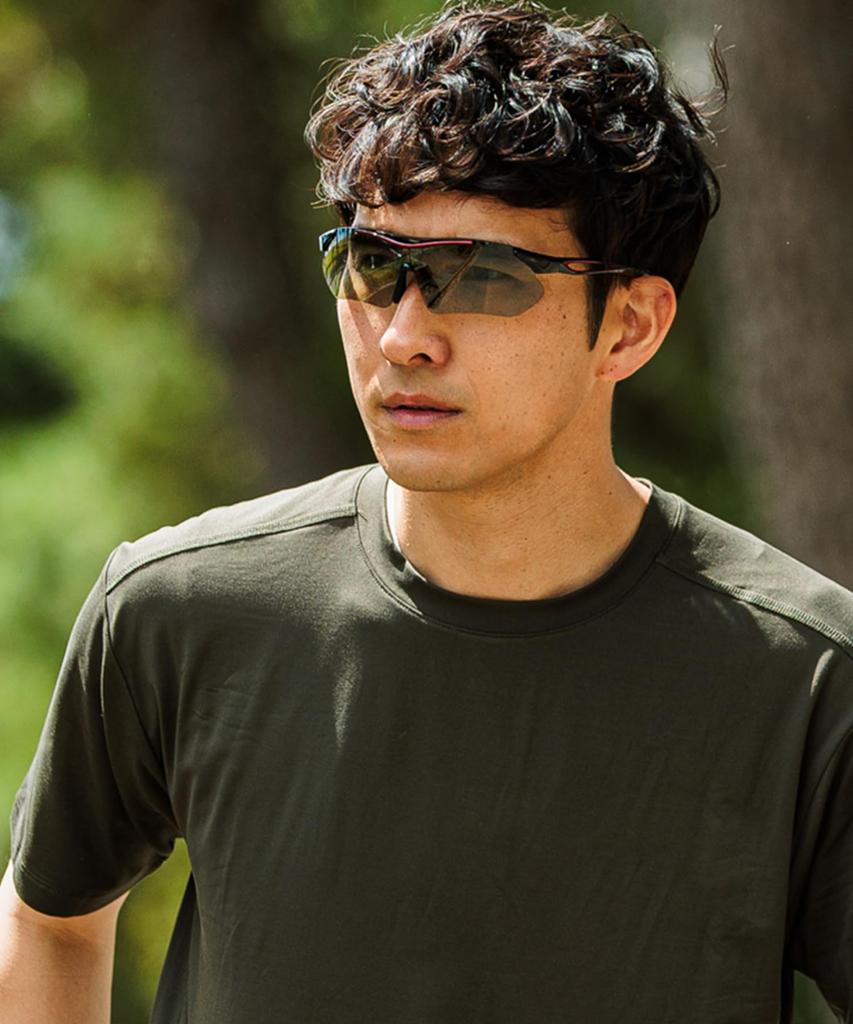 Поляризационные и Фотохромные Солнцезащитные Очки для Мужчин [Двухцелевые Поляризационные и Фотохромные Линзы] Подходят для Гольфа, Бега, Тенниса, Бейсбола, Велоспорта