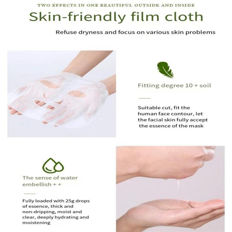 Bioaqua Увлажняющая маска из морских водорослей с арбутином, отбеливающая эссенционная маска против морщин, проницаемость влаги