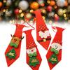 Unique Christmas Tie For Kids And Adults With Eye-catching Sequins And Holiday Designs