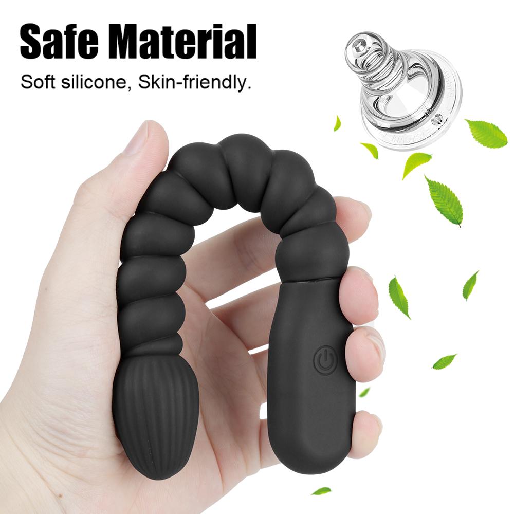 10-скоростные двухмоторные вибраторы Анальный вибратор Анальная пробка Стимулятор Анальная пробка Секс-игрушки для мужчин и женщин Массаж простаты Анальные шарики Вибраторы с зарядкой через USB