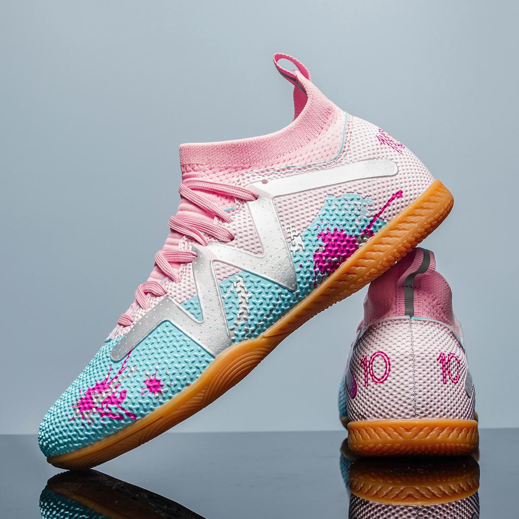 Модные новые футбольные бутсы для зала, молодежные мужские бутсы, женские футбольные бутсы, футбольные бутсы большого размера