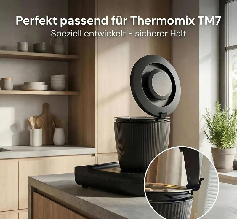 Зажим-фиксатор крышки Стабилизатор для Thermomix Tm7 Зажим-фиксатор крышки Кухонный комбайн Важное Приспособление Предотвращает беспорядок Кухонные Специальные Инструменты