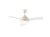DAIKO LED Ceiling Fan, ASL-611, White, 3 X 4.2W (E17) LED Bulbs, 2700K Warm White, Fits Up To 8 Tatami Mats, Easy Installation