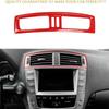 Red Glossy Center Central Console Air Outlet Vent For Lexus IS F 250 350 06-2013