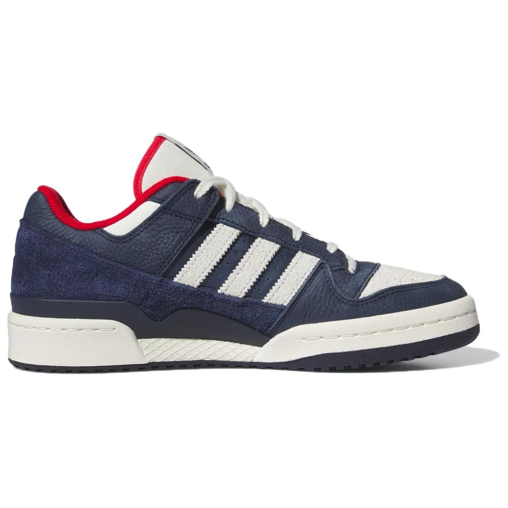 Adidas Forum Low CL Night Indigo Scarlet Кроссовки унисекс Blue Ivory Better-Scarlet IG8700