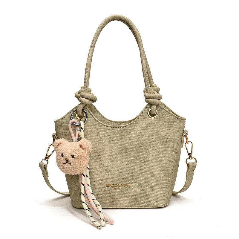 Новая сумка женская 2025 популярная сумка-ведро весна и лето нишевый дизайн на плечо сумка-мессенджер высококлассная сумочка