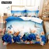 3D The Butterfly Bedding Sets Duvet Cover Set With Pillowcase Twin Full Queen King Bedclothes Bed Linen