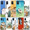 Мультяшный Толстый Тигр Мягкий Чехол для Samsung Galaxy A12 A22 A32 A52 A72 A02S Чехол для Телефона Note 20 Ultra 10 S10 Plus A51 A71 A50S A20S