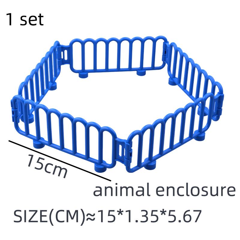 Большие Строительные Блоки Дом Аксессуары Части Крыша Окно Стена Строительство Собирать Кирпичи Образовательные Игрушки Для Детей Подарок