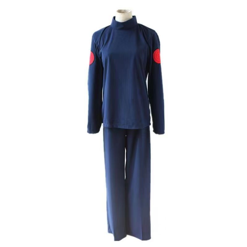 Japanese Anime Cartoon Cosplay Costumes Hatake Kakashi Full Set Green Ninja Unisex Vest Garment