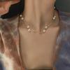 Double-Layer Pearl Choker: Trendy, Elegant, Retro Necklace for Women