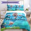 Haaland 5 Customize your name Bedding Set Breathable Duvet Cover with Pillowcases Home Decoration Birthday Gift