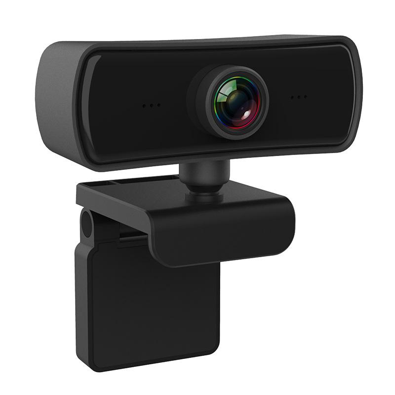 Веб-камера HD 2K, мини-компьютер, веб-камера для ПК с USB-разъемом, вращающиеся камеры для прямой трансляции, видеовызовы, работа на конференциях