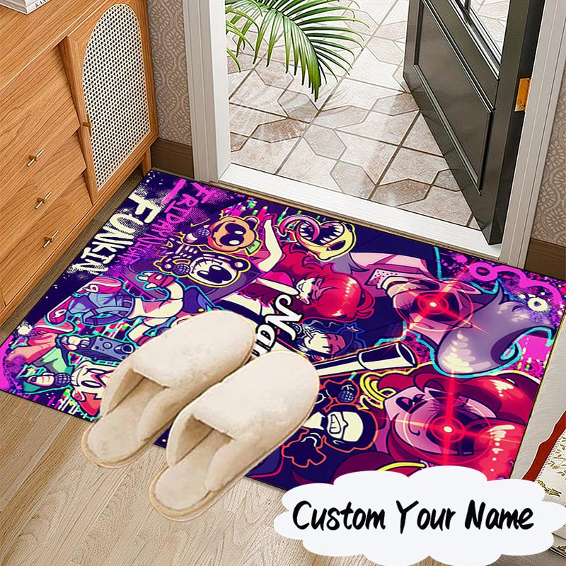 Custom Name Friday night Carpet, Chair Rug,Area Rug for Office Bedroom living rooms bedroom, Doormat decor Christmas fan gifts