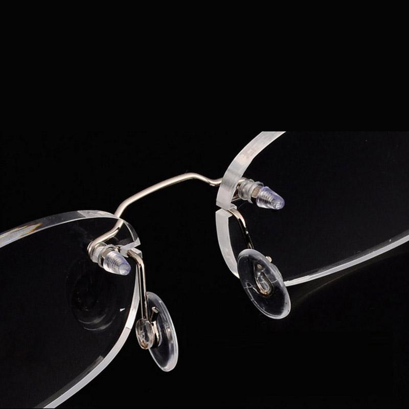 Очки для близорукости в металлической оправе без оправы, ультралегкие, для женщин и мужчин, с диоптриями -1.0 -1.5 -2 -2.5 -3 -3.5 -4.0