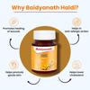 Baidyanath Turmeric Tablets Natural Haldi Extract 60 Tablets x Pack Of 3 Daily Wellness Digestion & Skin Support