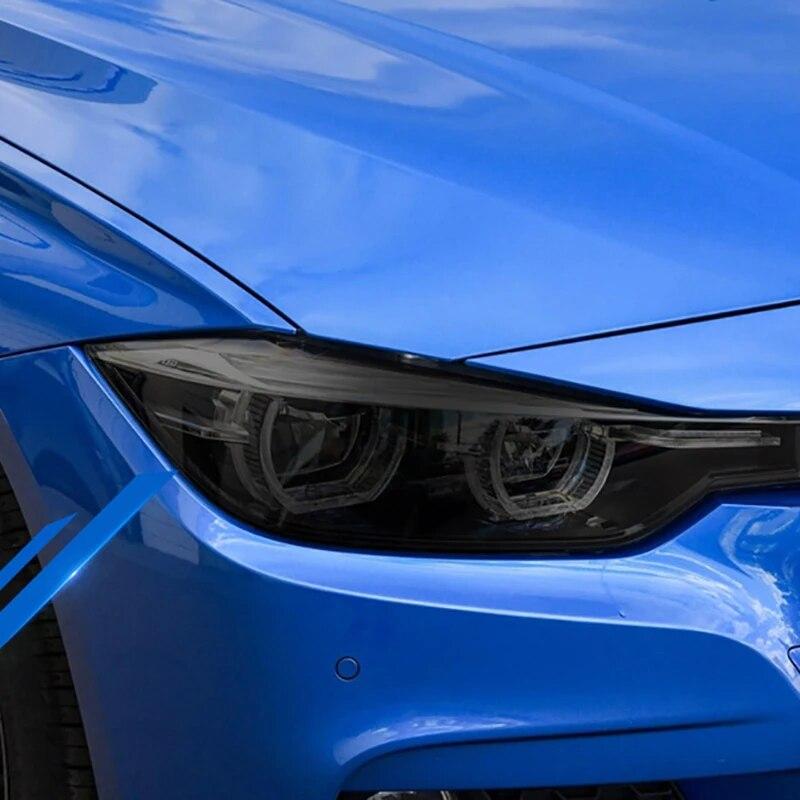 Auto Headlight Lamp Light Tinting Sticker For BMW F10 G20 F34 G30 F07 X3 F25 G01 X5 F15 X6 F16 F20 F21 F22 G32 X1 F49 X4 F26 G02