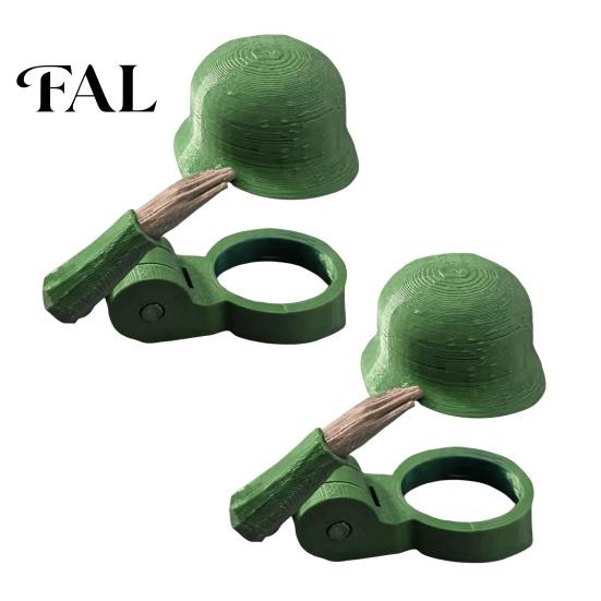 Drinking Helmet Caps 2Pcs Funny Soldier Bottle Caps, Plastic Beer Toppers for Standard Collectible Bottles, Reusable Salute Cap Party BBQ