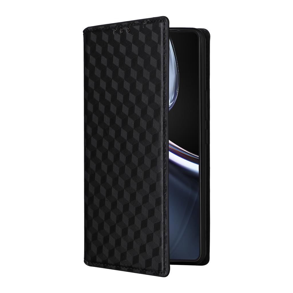 Для Asus Zenfone 12 Ultra 5G Чехол-кошелек Кожаный чехол для телефона с ромбовидным тиснением