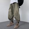 Men’s Plus Size Japanese Lantern Pants - Loose Fit, Wide-Leg Overalls for Autumn/Winter