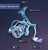 Катушка для спиннинга Рыболовная катушка 3000 Легкая катушка Количество подшипников Плавное ощущение намотки Передаточное отношение 1 Максимальное тормозное усилие 8 кг Влево и вправо
