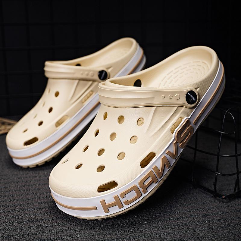 Сабо унисекс садовая обувь легкие нескользящие шлепанцы тапочки повседневные открытые пляжные сандалии обувь для взрослых