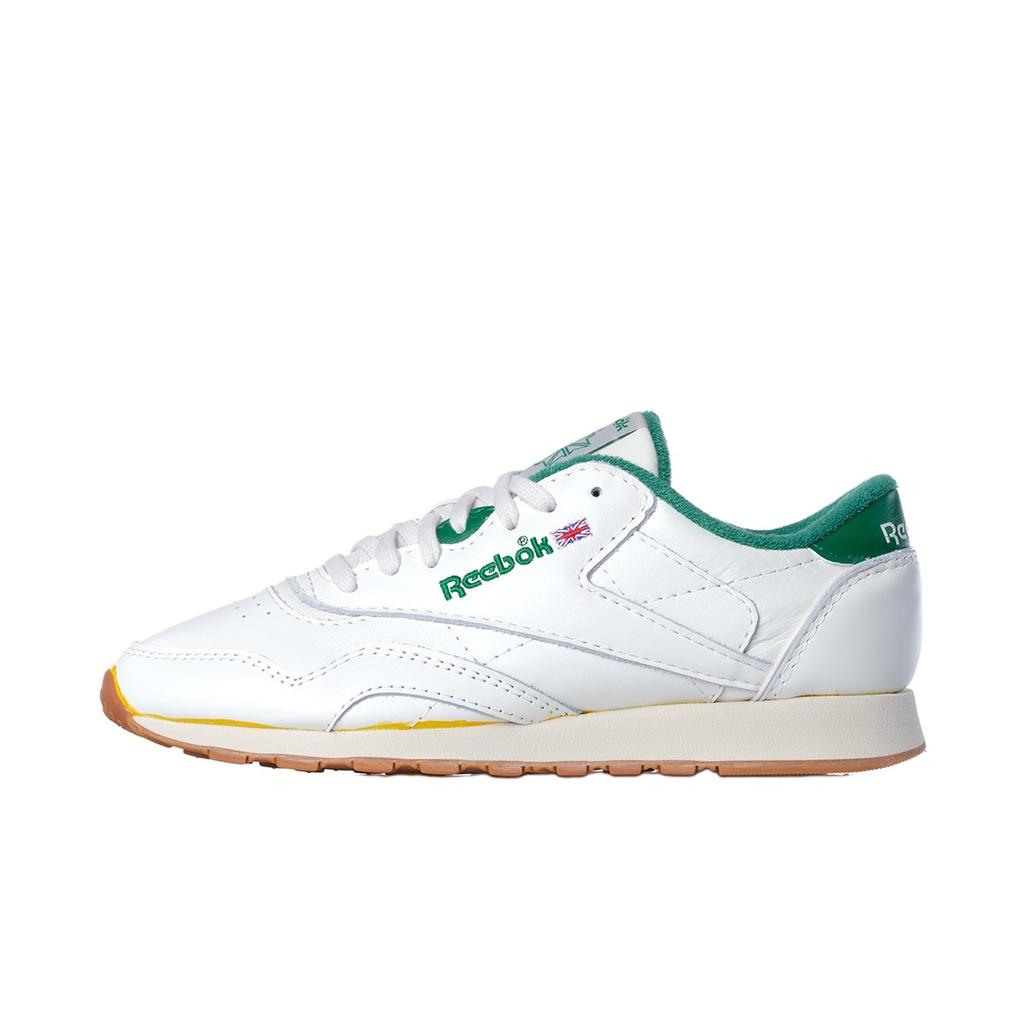 Reebok Classic Leather Plus Chalk Glen Green Men Sneakers Cream Alabaster GZ4981