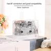 Transparent Tape Player Bluetooth5.0 Tape Player HIFI Sound Retro Nostalgia Dual Track Can Automatically Flip Tape