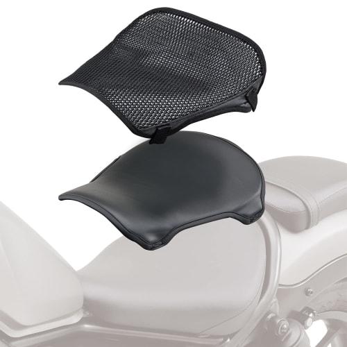 Daytona Motorcycle Cushion with Mesh Seat Cover Full Gel All Season Touring Support Gel & Air Through Seat 19263