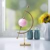 Crystal Ball Metal Base Globe Shape Gold Globe Fashion Crystand Stand Decorative Fixed Agate Ball Stand Decoration Gloden Globe