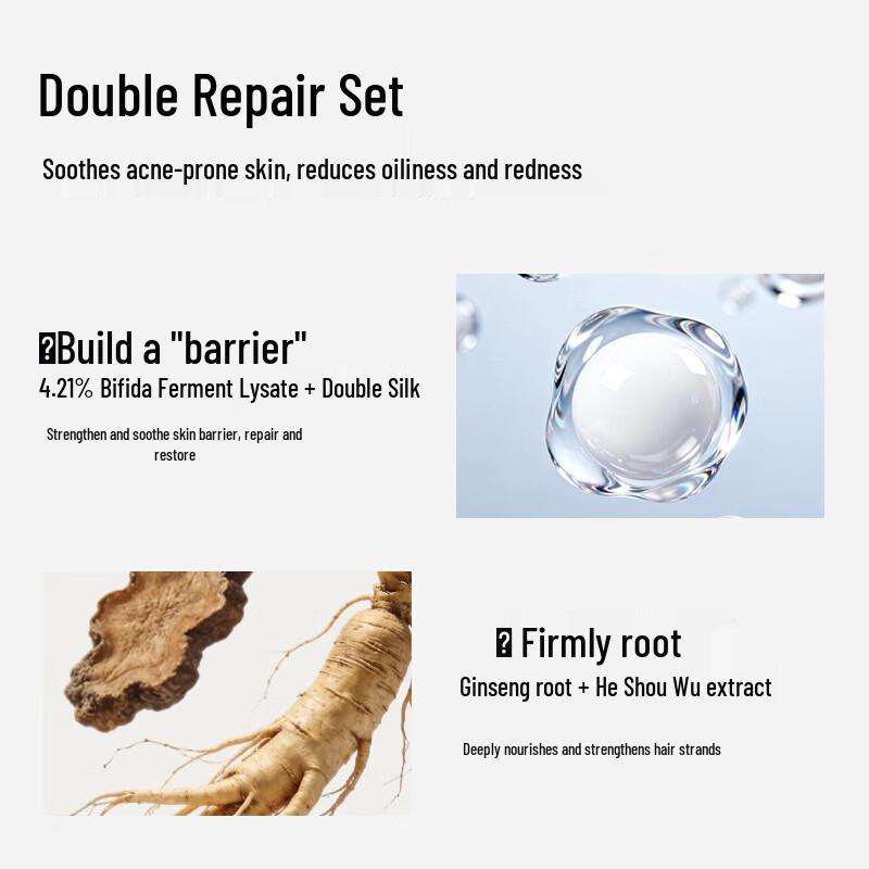 Changfa Xiaozhai Men's Red Yao Rice Water Shampoo