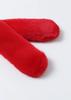Lara Fur Scarf Petit-Red