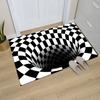 Floor Mat Printed Eye-catching Area Non-slip Decorative Bedroom Living Room Bathroom Carpet Decor