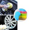 Автомойка Губка для мытья автомобиля Очиститель краски Уход Многоцелевой инструмент для чистки Сжатая вода Губка Щетка для удаления пыли Случайный цвет