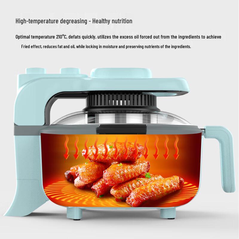 Liven 5L Visual Multi-functional Air Fryer Oven CN plug (adapter included)