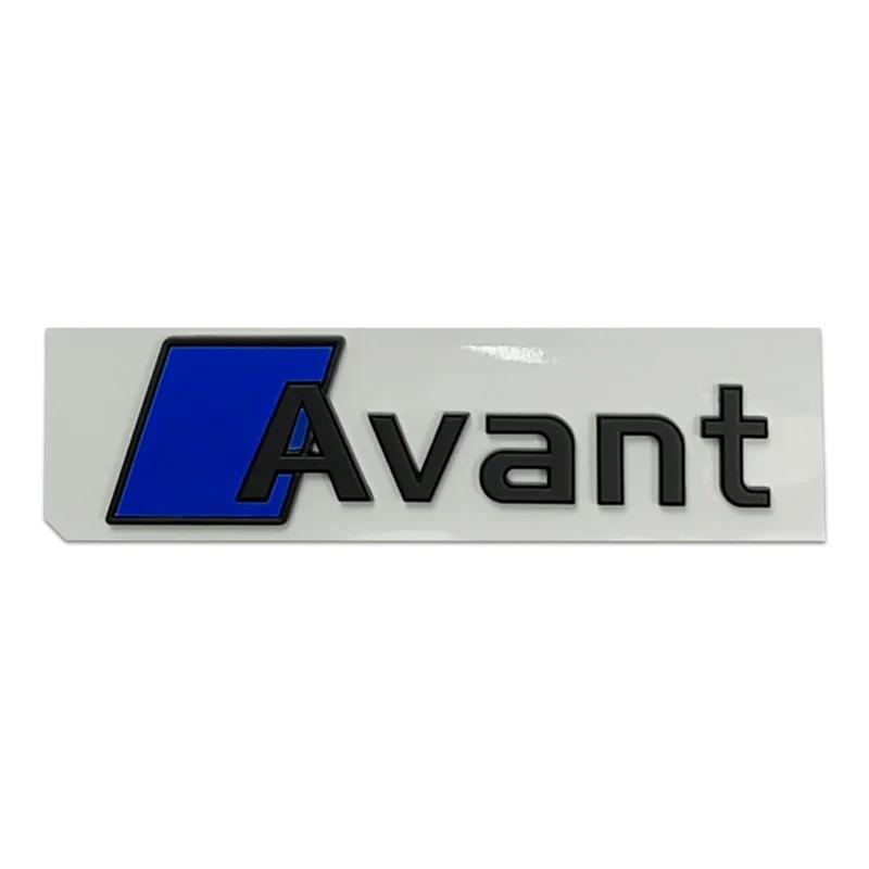 ABS Rear Trunk Emblem Logo Badge for 4EIY Avant A7 A8 Q5 Q3 A3 A4 A5 A6 Q7 Q8 TT R8 Car Styling Stickers Decal Refitting Decor
