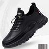 Повседневная обувь Мужская кожаная весна и осень Мужские кроссовки на мягкой подошве Мужская обувь