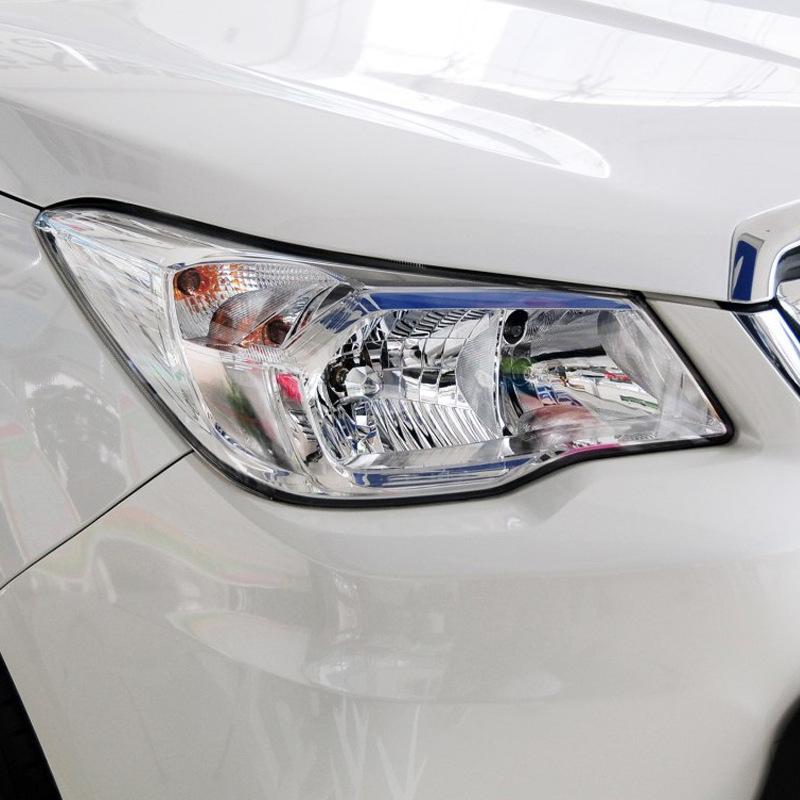 Накладка на фару Subaru Forester для моделей 2013-2015 гг. Облицовка передней части.
