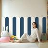 10 pieces/set Thickening Anti-collision Wall Sticker Solid Color Wall Protector  Corridors