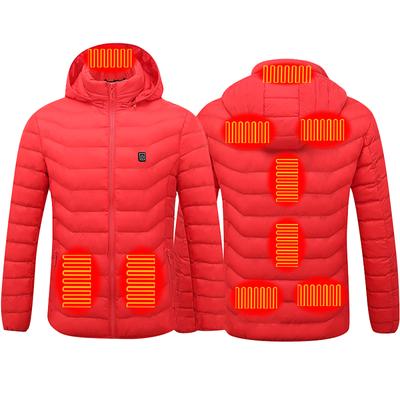 (SU)Недавно модернизированный жилет с двойным управлением 9, интеллектуальное электрическое нагревательное пальто с постоянной температурой