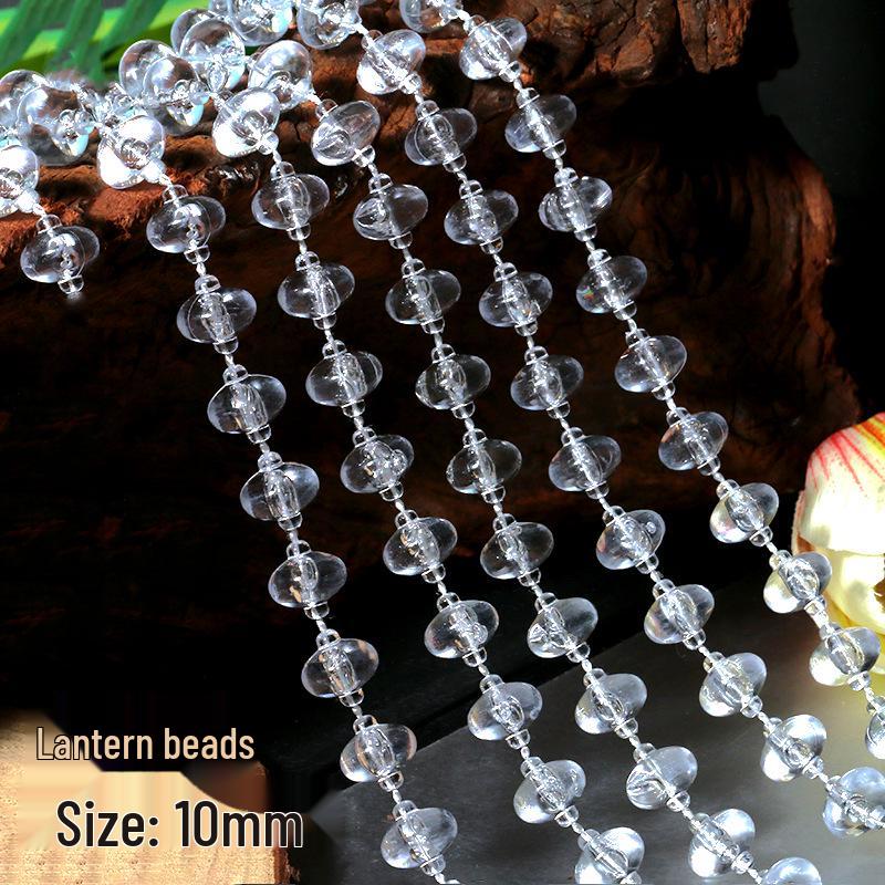 Хрустальная шторка из бусин для двери и декор свадебной дорожки с акриловой нитью