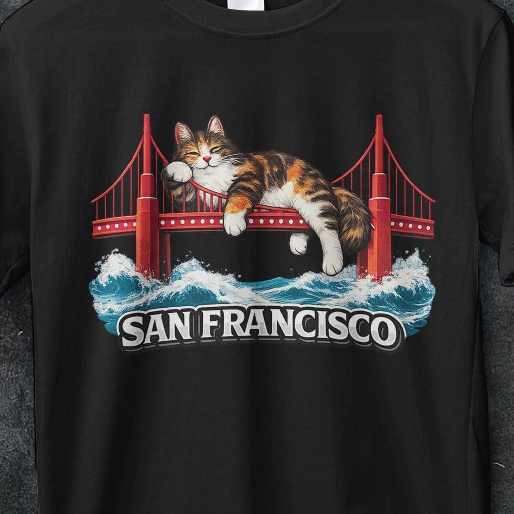 Dr Grace's San Francisco Cat Shirt, Project Hail Mary Tshirt, Ryan Gosling Cat Shirt, Golden Gate Bridge, san francisco cat shirt, Cat shirt