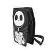 The Nightmare Before Christmas Jack Skellington Coffin 11-inch Crossbody Bag, Black, OSFA