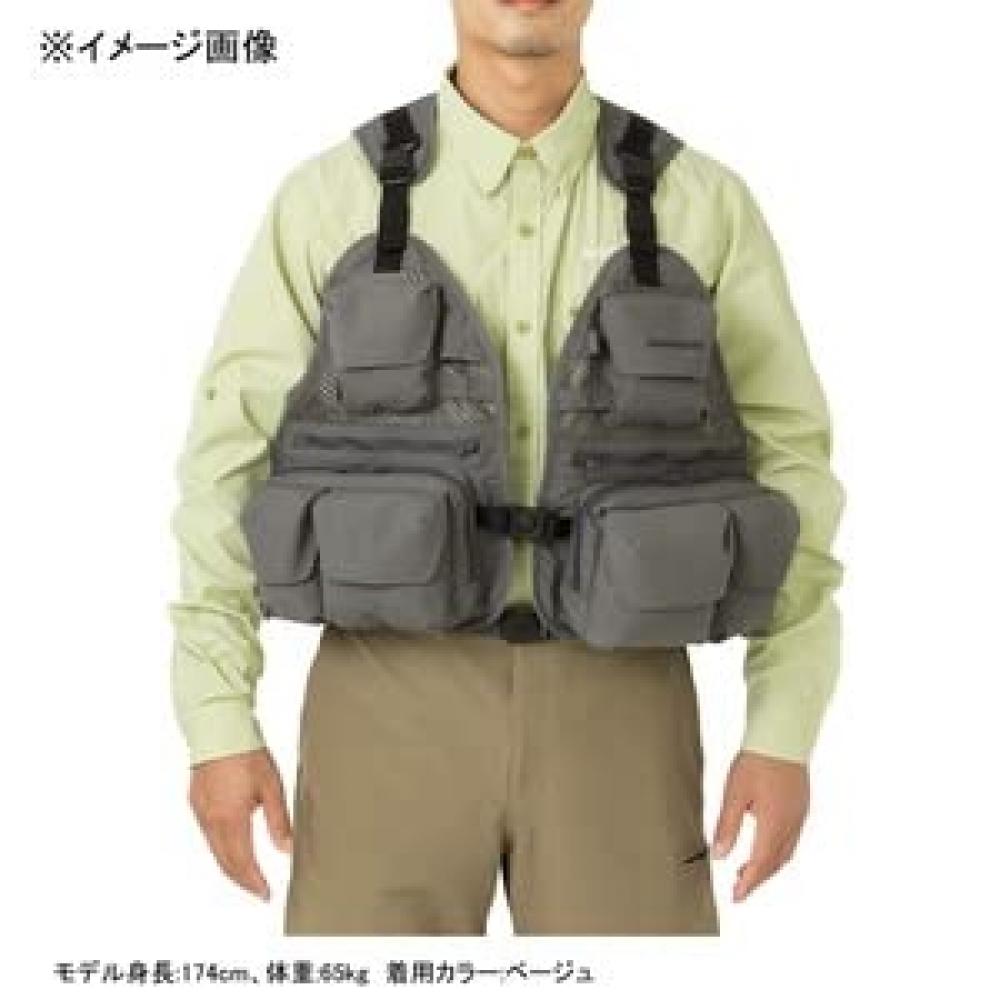 SHIMANO Жилет Stream Mesh VE-066V Olive Drab