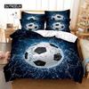 Спортивный футбольный комплект постельного белья пододеяльник комплект 3D постельное белье цифровая печать постельное белье размер Queen комплект постельного белья модный дизайн